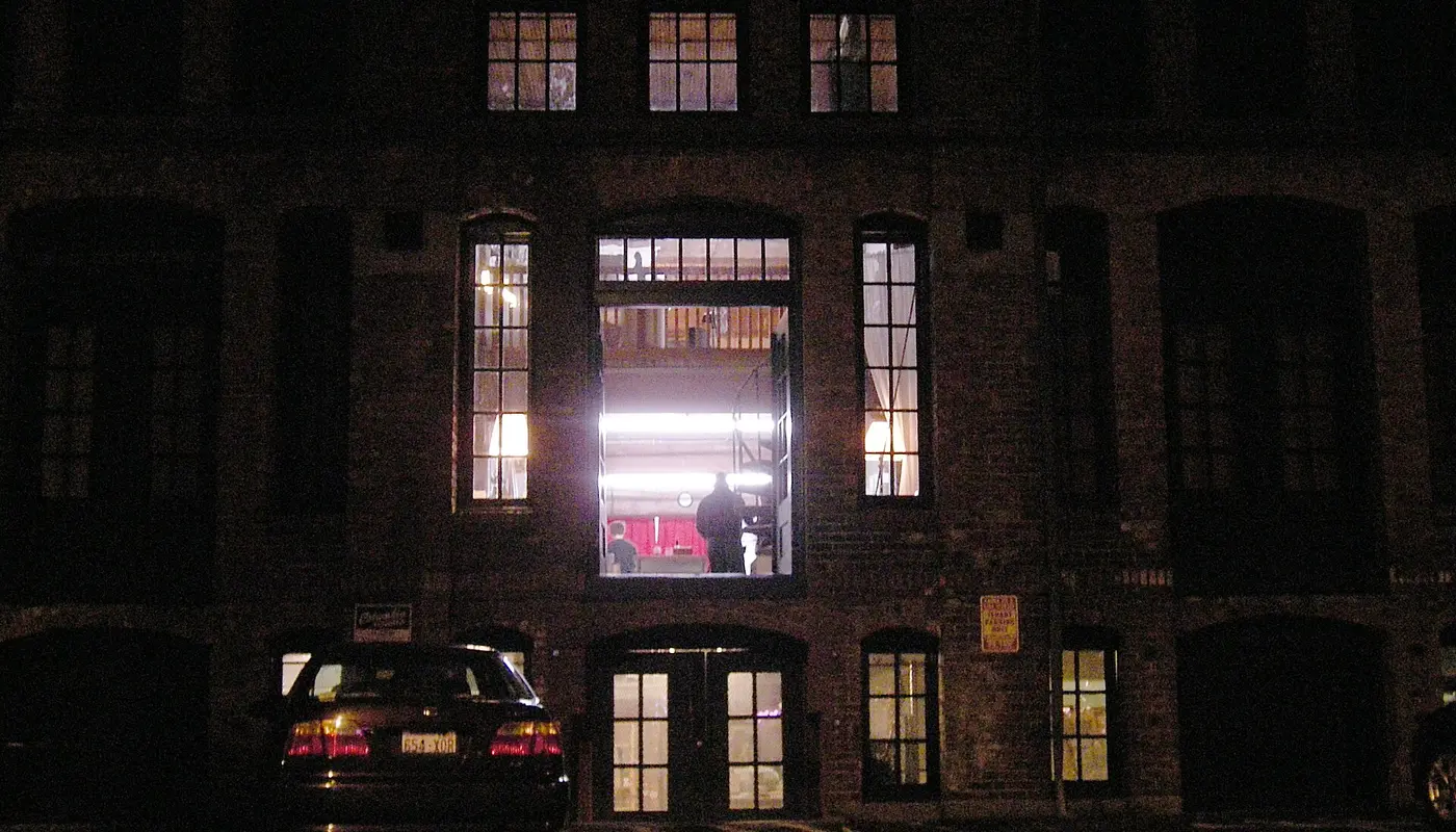Open window in Malt House of Georgetown Rainier Brewery